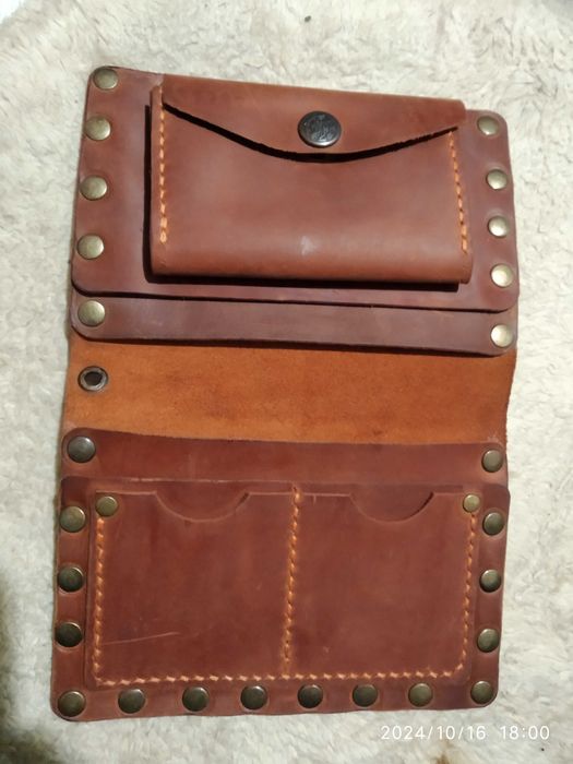 Гаманець - портмоне із натуральної шкіри!