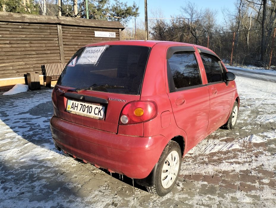Daewoo matiz на хорошем уверенном ходу