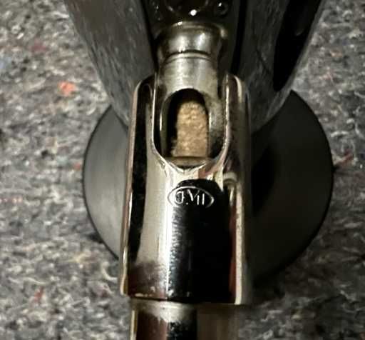 Par de focos da OMI em Cromado e Preto