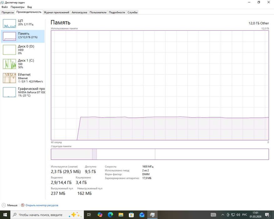 Компьютер для работы и игр