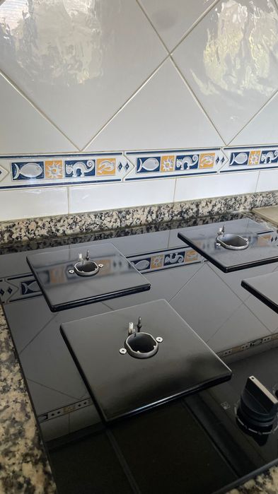 Placa fogao a gás