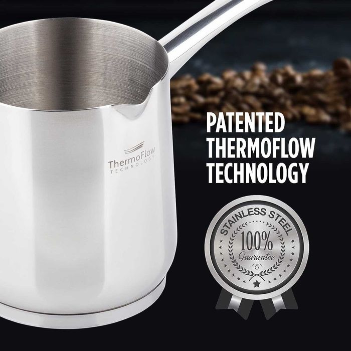 Nowy garnek ze stali nierdzewnej / 900 ml /rondelek / Rosmarino / 4583