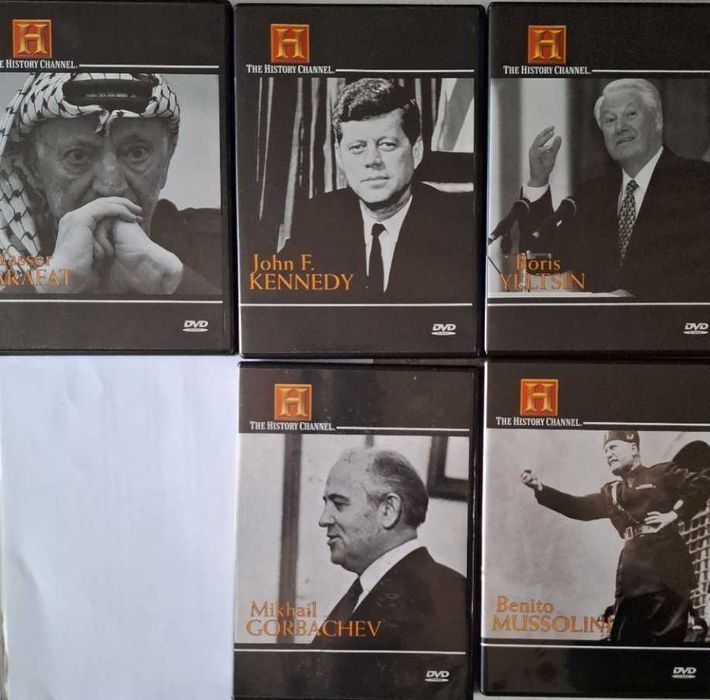 Filmes (documentários históricos)  em DVD