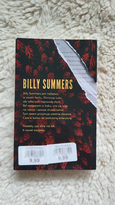 Stephen King - Billy Summers wydanie kieszonkowe