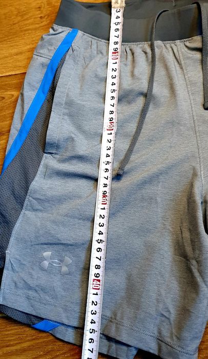 Нові! Under armour dry-fit шорти чоловічі сірі S/M 44/46