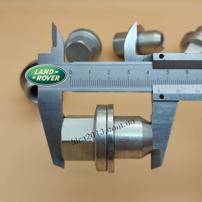 Колесные гайки Ренж Ровер М14х1,5 ключ 22мм цельные Range Rover Sport