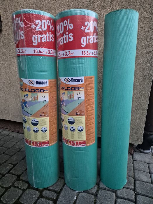 Pianka/podkład pod panele  Decora 40m2