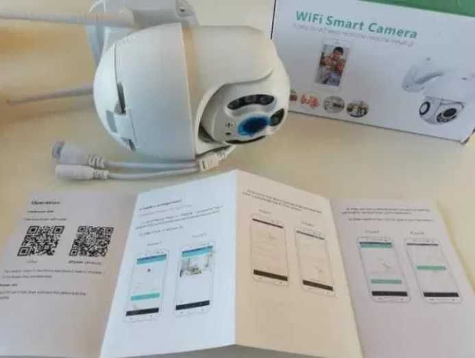 Kamera wifi zewnętrzna obrotowa 5MP FHD zapis na karcie Promocja