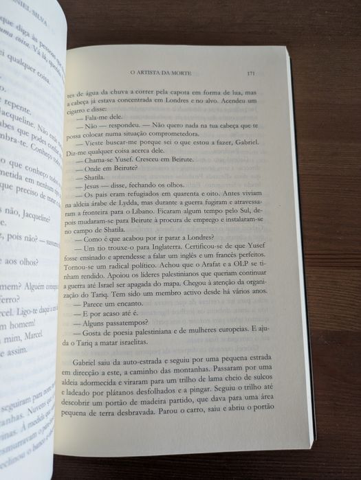 L " Artista da Morte " Daniel Silva (Ed. Regular/ Opt. Estado)