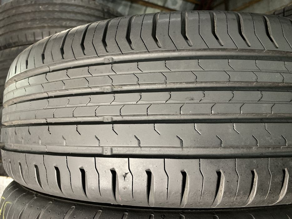 шины б/у лето 215/60 17 Continental Eco 5 Комплект , ПАРА