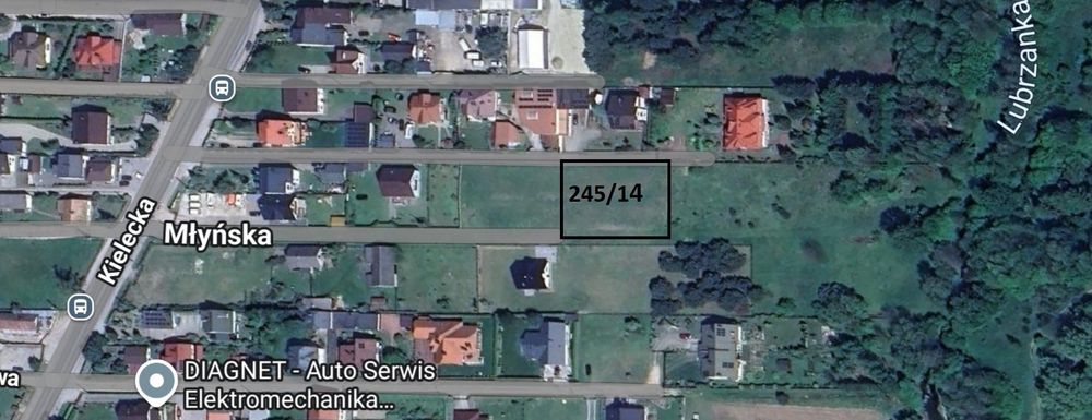 Piękna działka budowlana na ul. Młyńskiej, wydane WZ, bez pośredników