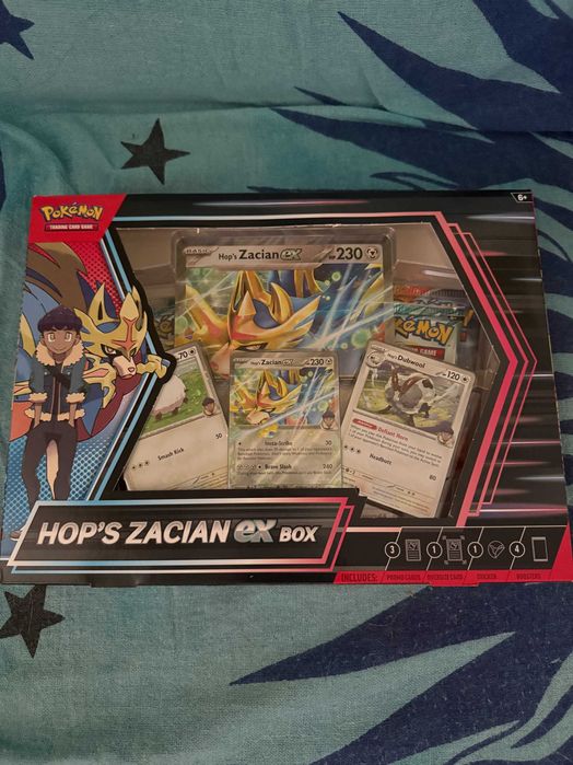 Pokemon Tcg Hop's Zacian Ex Box