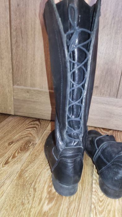 Шкіряні жіночі чоботи Geox 39 розмір 25,5 см