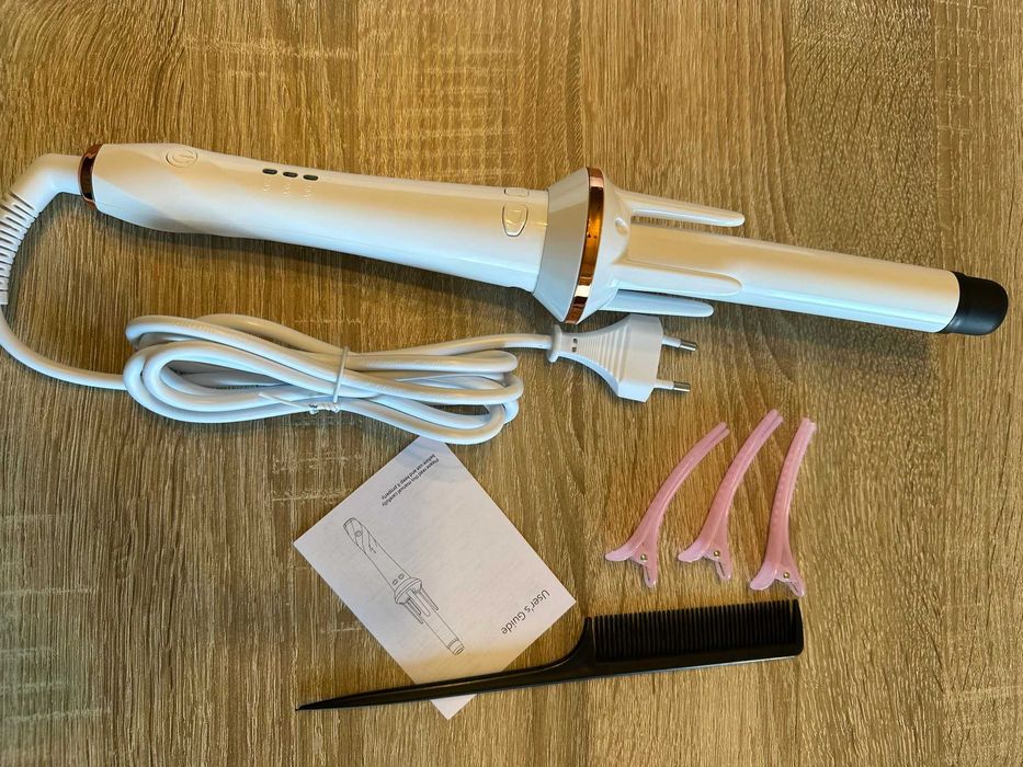 Enrolador de cabelo automatico