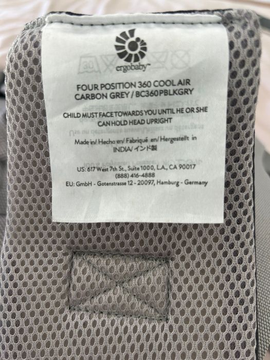 Marsúpio Ergobaby 360 cool air mesh