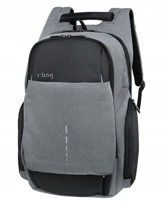 Plecak Męski Na Laptopa R-Bag Drum Grey R-Bag
