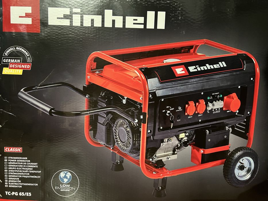 Генератор бензиновий Einhell TC-PG 65/E5