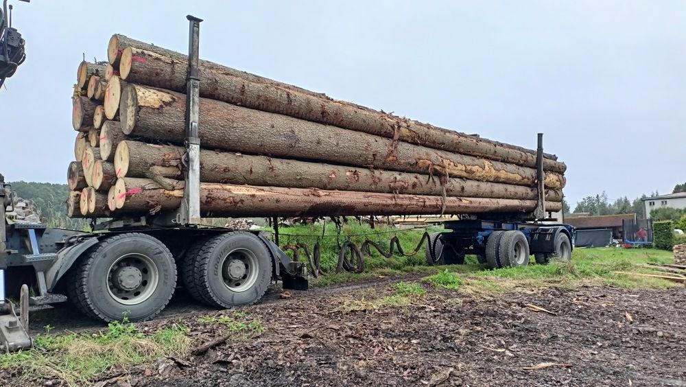 Świerk tartaczny transport