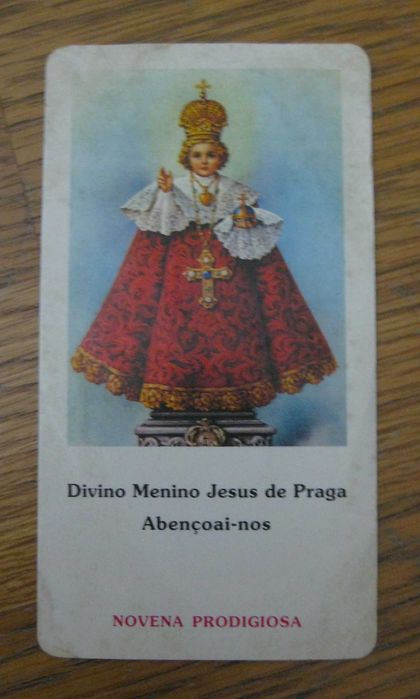 Leaflet with the Novena to the Infant Jesus of Prague