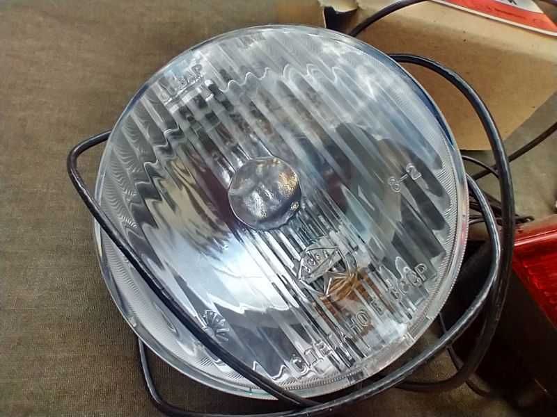 NOWY ZESTAW oświetlenia rowerowy dynamo+lampa PRL Wigry Romet CCCP