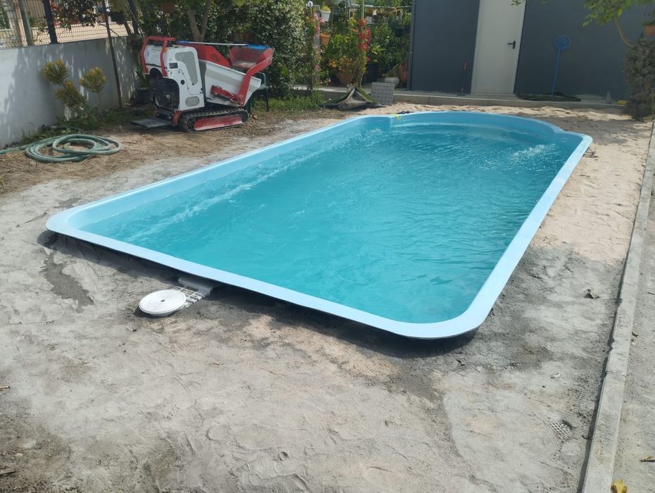 Piscina em Fibra 3x6