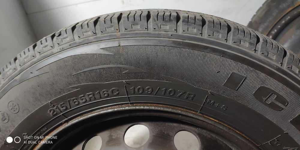 Koło 215/65R16C BUS MASTER MOVANO zapasowe dojazdowe wzmacniane 1szt