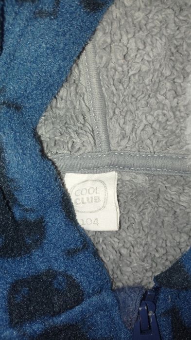 Bluza polarowa ciepła na 104