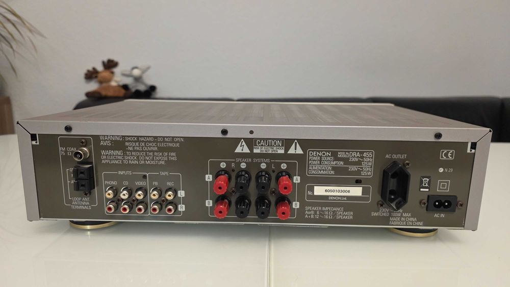 Denon DRA 455 Gold (2 x 65W / 6 Ohm) Стерео Ресивер