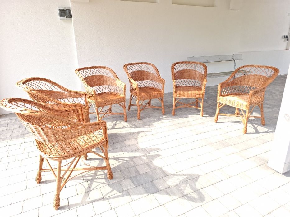 Krzesła/fotele wiklinowe