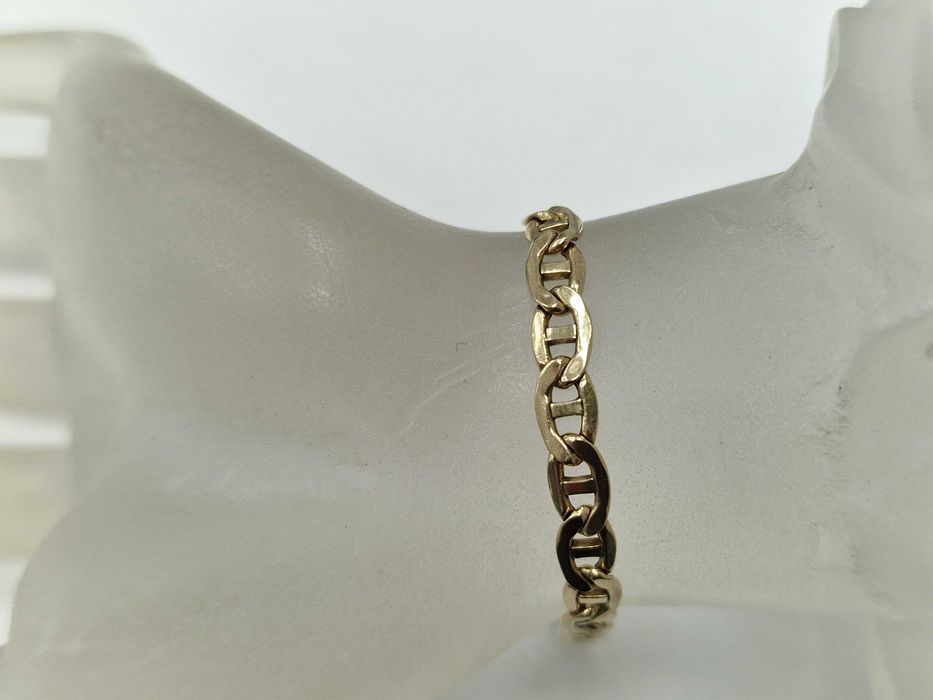 Złota bransoletka damska/ 585/ 5.39 gram/ 18cm/ żółte złoto