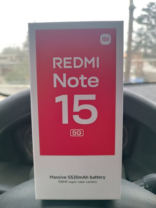 Xiaomi Redmi note 15 5g Black 8gb Ram 256gb