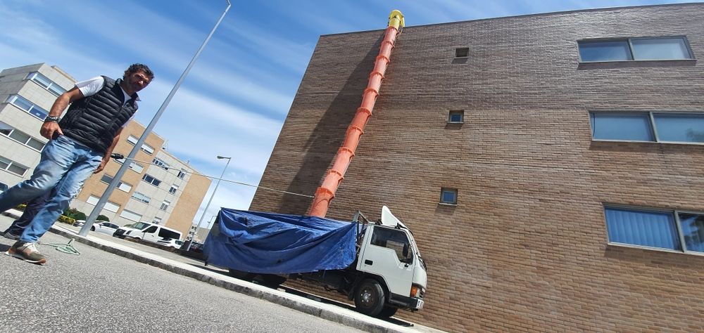 Demolições edifícios Recolhas entullhos