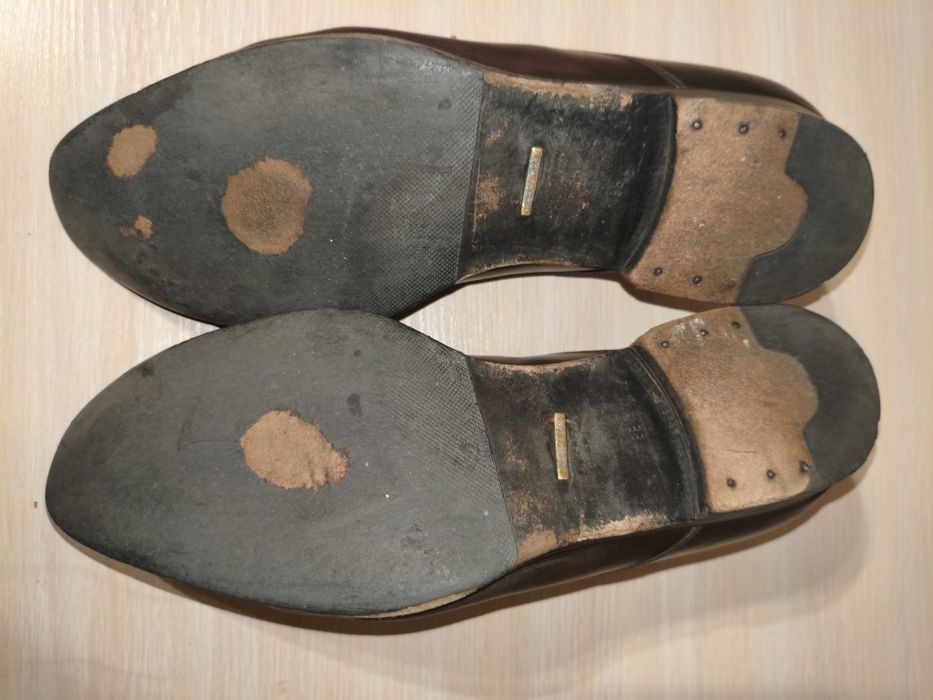 Чоловічі Італійські шкіряні туфлі.