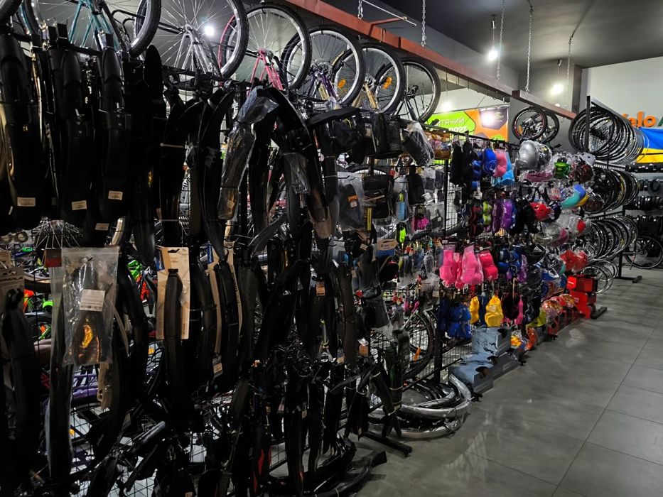 Велозапчастини великий вибір!!!