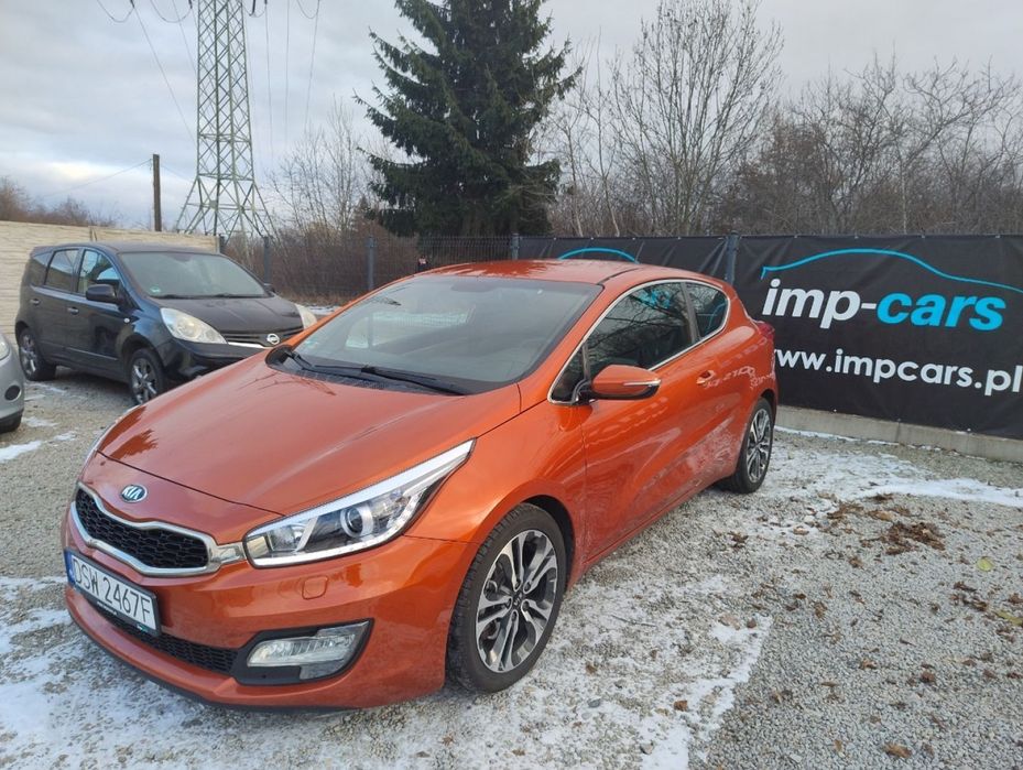 Kia ProCeed 1.6 128Km Spirit Kamera Navi Xenon Czujniki Klima Zadbana