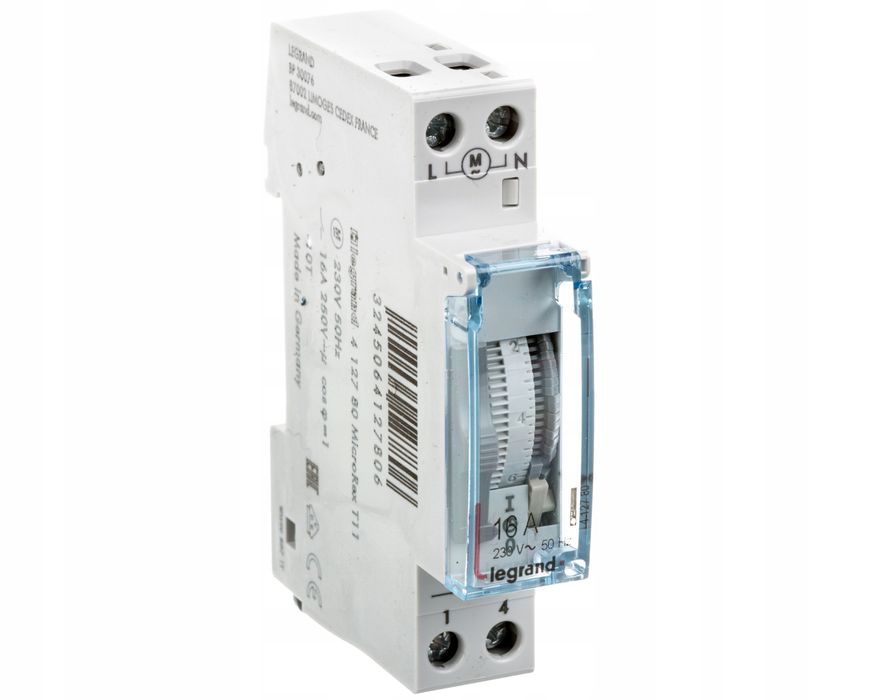 Zegar Sterujący Legrand 250 V Ip20 16 A