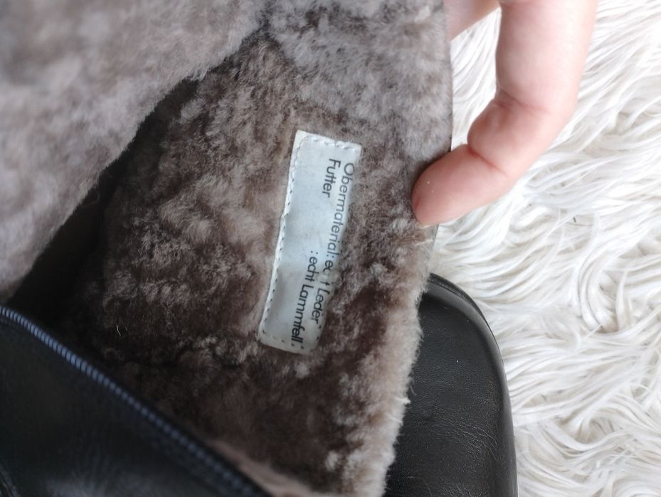 SOLIDUS buty zimowe śniegowce szerokie ocieplane futrem 40