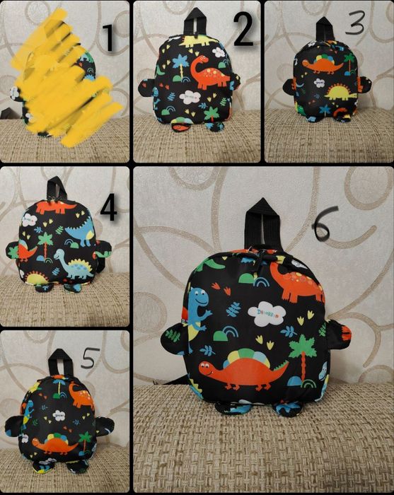 Рюкзак дитячий з динозаврами