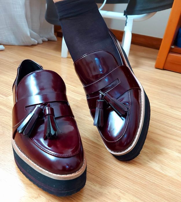Sapatos mocassim Zara nr 36