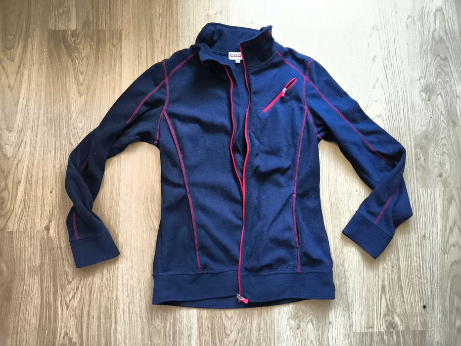 Granatowa polarowa bluza Code, rozmiar M