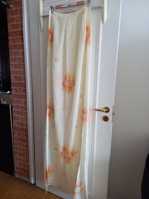 Zaslonki z lambrekinem