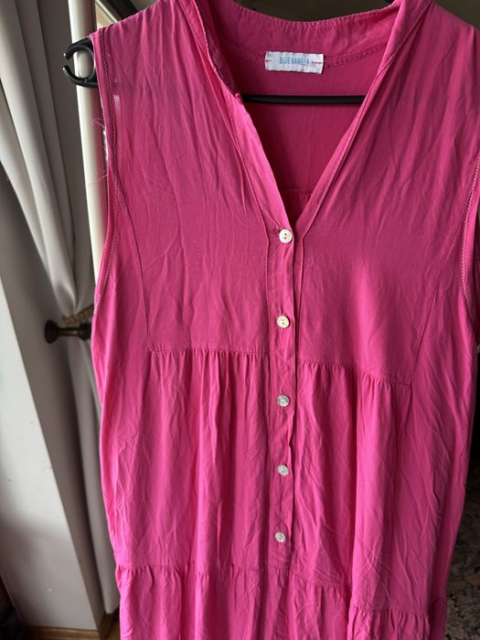 Śliczna lekka sukienka Made in Italy 100% Viskoza polecam !