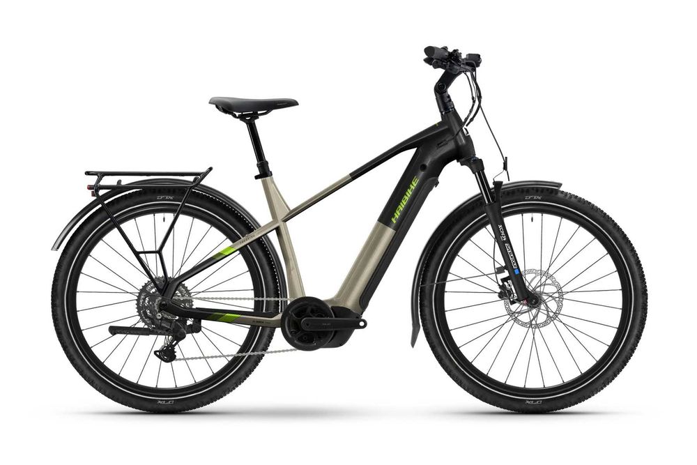 Rower elektryczny HAIBIKE Trekking 4 High Beżowy 2026 27,5"