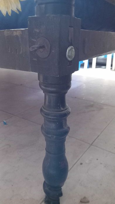 Peça de Museologia: Ébano Maciço e Prata de Lei (C/ Peritagem)