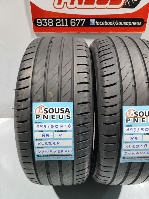 2 pneus semi novos 195-50R19 Michelin - Oferta dos Portes