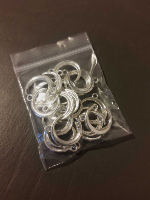 Zestaw zawieszki do biżuterii księżyc półksiężyc diy dodatki charms