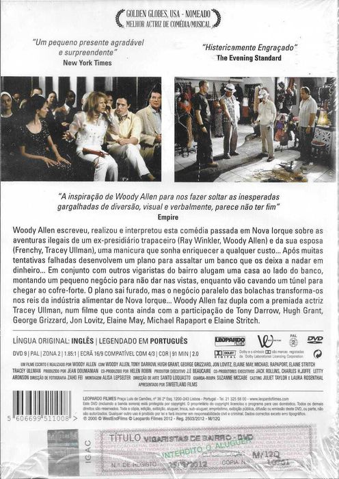 Vigaristas de Bairro (edição Woody Allen) (novo) (2000)