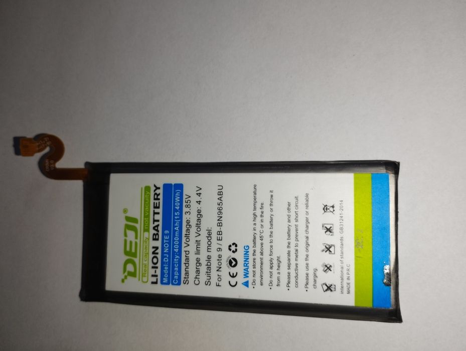 Samsung Galaxy Note 9 запчасті