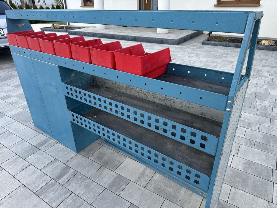 2 Regały  do busa /zabudowa watsztatowa Modul-Systeme