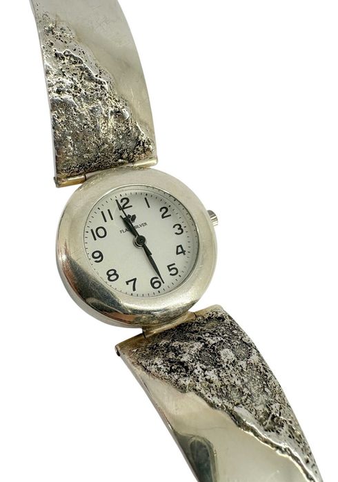 Piękny srebrny damski zegarek Flash Silver 37,07G 925